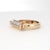 2020s Twistable 14k Yellow Gold Diamond Multi Sapphire Ring 0.27 Carats Size 6.75 For Sale - Image 5 of 18