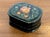 Rustic 1980s Hand Painted Paper Mache Trinket Box For Sale - Image 3 of 8
