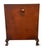 Vintage Maddox Chippendale Style Mahogany Serpentine Drop Front Secretary Desk For Sale - Image 10 of 12