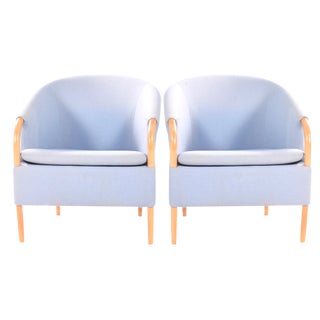 Set of Opus Easy Chairs by Ebbe Gehl & Soren Nissen for Nielaus, 1982 For Sale