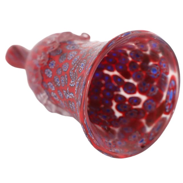 Fratelli Toso Millefiori Glass Bell Made in Italy After Fratelli For Sale - Image 4 of 8