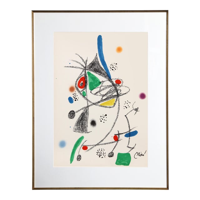 Maravillas Con Variaciones Acrosticas en El Jardin De Miro (Number 6). Lithograph by Joan Miro For Sale