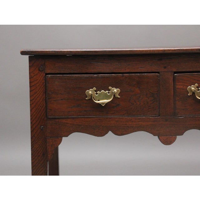 Oak Dresser Base, 1810 For Sale - Image 6 of 9