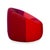 Pumpkin Fabric Chair in Red by Pierre Paulin for Ligne Roset For Sale - Image 11 of 14
