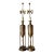 Vintage Postmodern Chapman Brass Lamps - A Pair For Sale