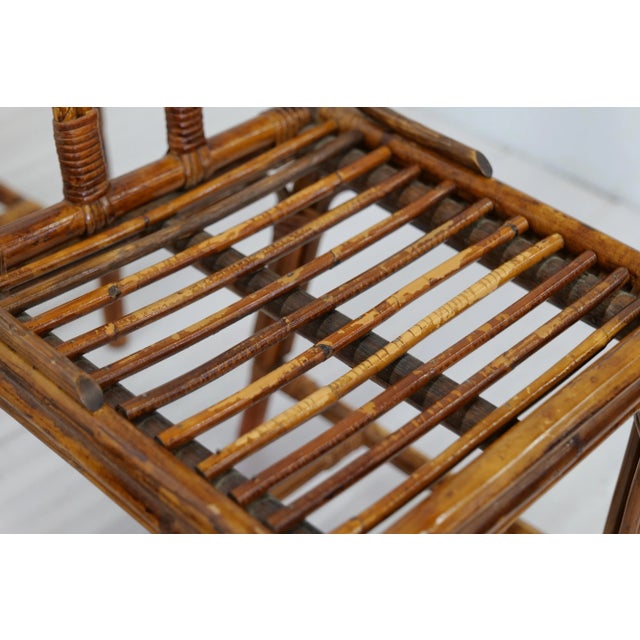 Brown 1970 Mid Century Italian Chairs and Table, 5 Pieces For Sale - Image 8 of 13