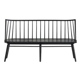 Four Hands Lewis Dining Bench - Black Oak For Sale