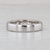 1ctw Diamond Wedding Band 14k White Gold Size 4.75-5 Stackable Anniversary Ring For Sale In Greensboro - Image 6 of 8