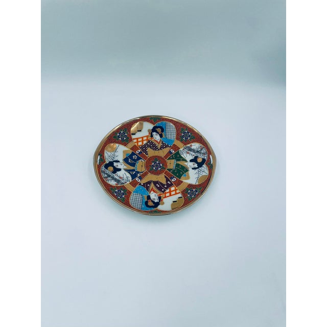 Blue Kutania Porcelain Platter, Japan, 1935 For Sale - Image 8 of 8