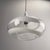 Space Age Pendant Light with Mouth-Blown Glass from Doria Leuchten, 1970s For Sale - Image 4 of 9