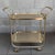 Vintage Aluminum Bar Cart from C.P. Torino, 1970s For Sale - Image 12 of 12