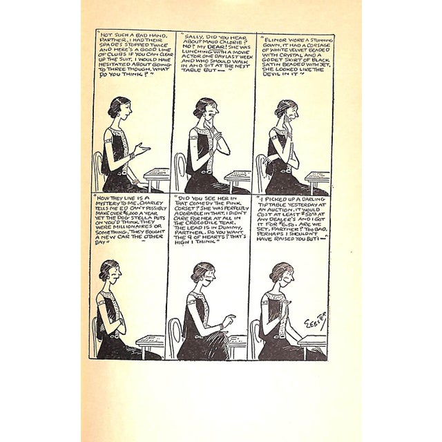 "Webster's Bridge: Thirty-Six Cartoons" 1924 Webster, h.t. For Sale - Image 4 of 8