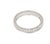 This elegant authentic band ring is from Tacori, it is crafted from platinum featuring a leaf design milgrain border. The...