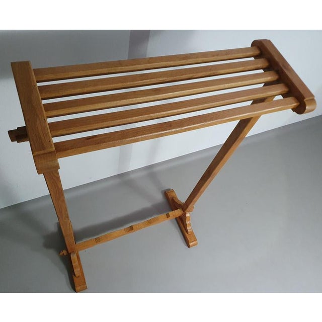 Oak Floor Coat Rack For Sale - Image 6 of 18