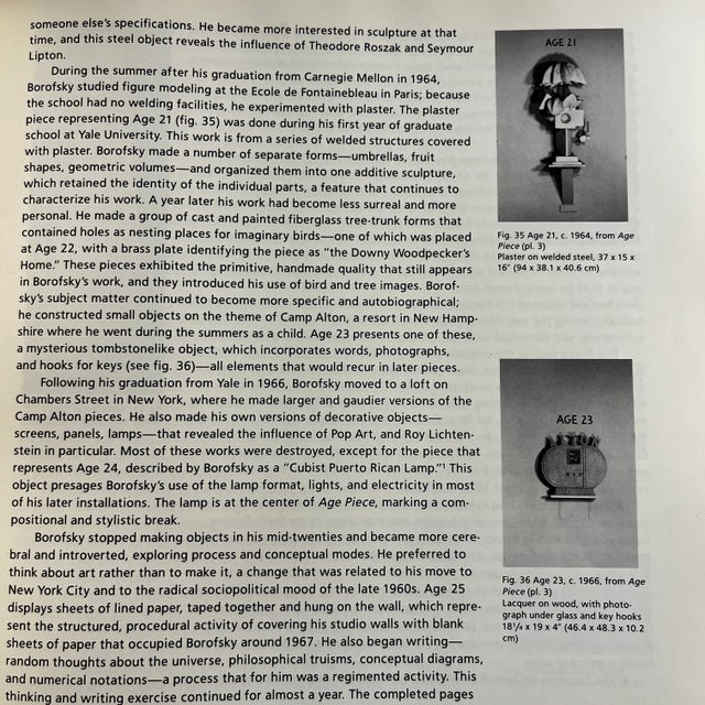 1980s 1984 Jonathan Borofsky Whitney Museum Art Book For Sale - Image 5 of 13