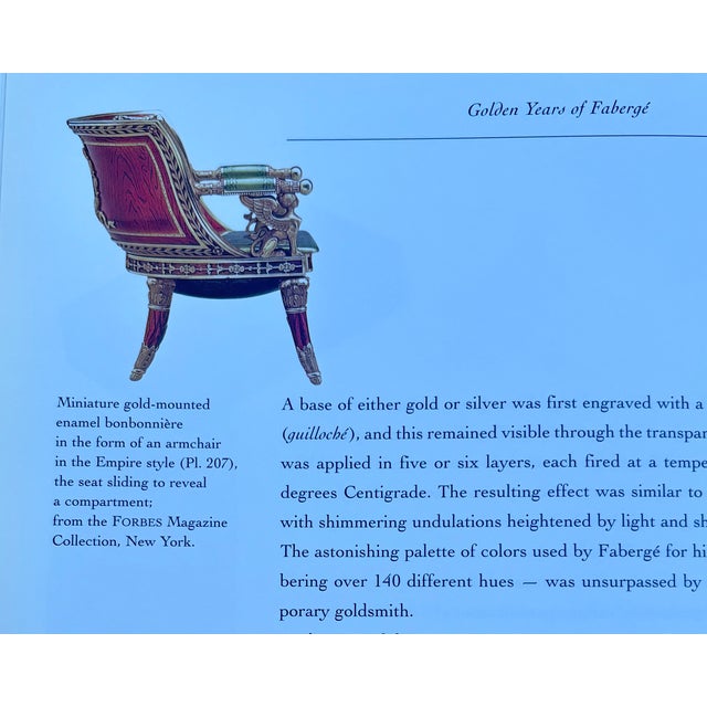 "The Golden Years of Faberge: Drawings and Objects From the Wigstrom Workshop" 2000, First Edition For Sale - Image 9 of 12