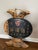 Black Vintage Hand Carved Japanese Wooden Apothecary Trade Sign For Sale - Image 8 of 8