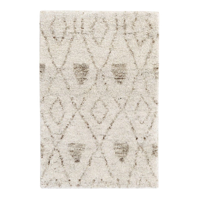 Dash & Albert by Annie Selke Masinissa Natural Hand Knotted, 2' x 3' For Sale