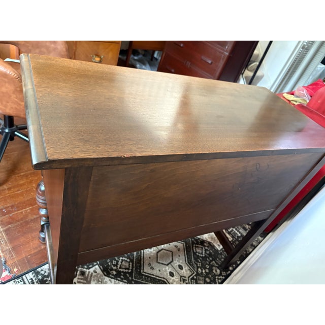 1920s Berkey & Gay Spanish Colonial Revival Walnut Server Cabinet For Sale - Image 11 of 11