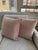 Pair of Room and Board throw pillows in Galbraith & Paul filigree fabric. Used very lightly so in almost new condition....