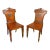 Regency Oak Hall Chairs - a Pair For Sale