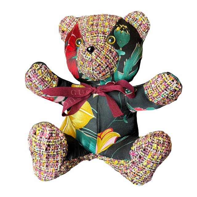 Vintage finds exclusively ours.&nbsp; Our vintage Gucci scarf animal menagerie is sustainably sourced, locally made with a...