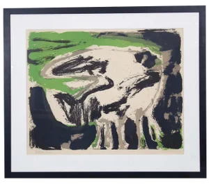 Asger Jorn, Cape, Lithograph, 1956