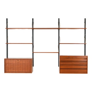 Danish Teak Shelving Unit attributed to Poul Cadovius, Denmark, 1960s For Sale