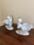 French Provincial Early 20th Century German Porcelain Putti Compotes, Pair For Sale - Image 3 of 16