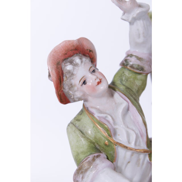 Meissen 19th Century Porcelain Centerpiece For Sale - Image 12 of 15