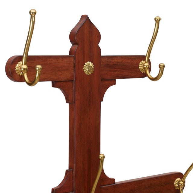 Transitional Bunny Williams Home Reynolds Coat Rack For Sale - Image 3 of 7