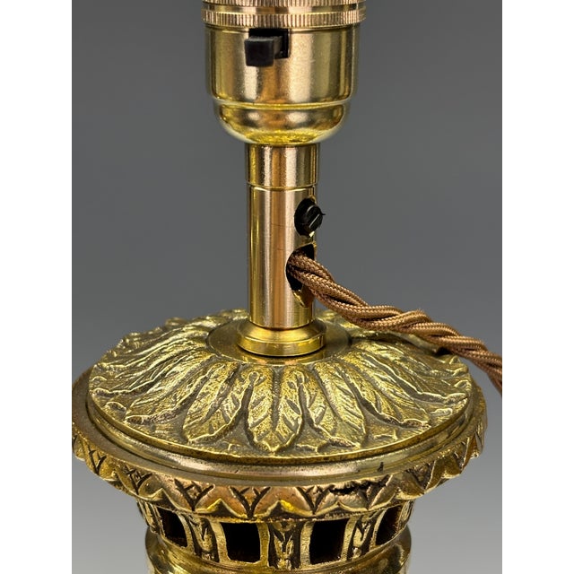 Late 19th Century French Neoclassical Marble and Ormolu Urn Lamps, 1850, Set of 2 For Sale - Image 14 of 18