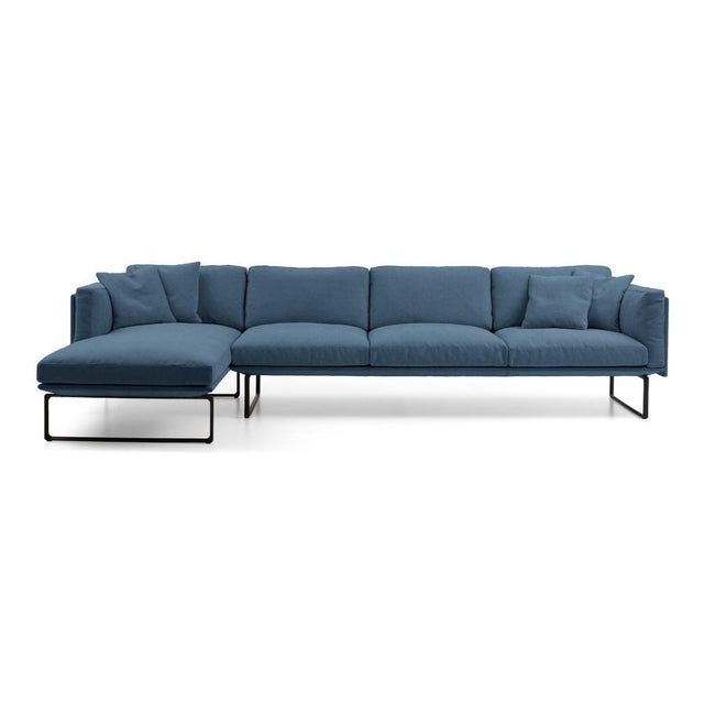 Piero lissoni 8 modular sofa and for cassina refined minimalist shapes characterize the timeless elegance of this modular...