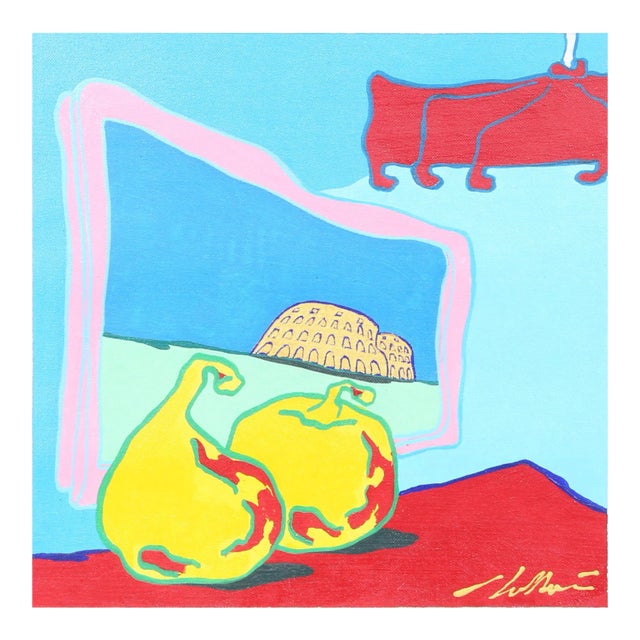 Pietro Bulloni, Programma Preferito (Roma), Oil Painting For Sale