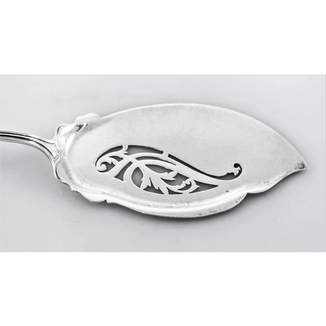 Reed & Barton Hepplewhite Sterling Fish Set For Sale - Image 4 of 7
