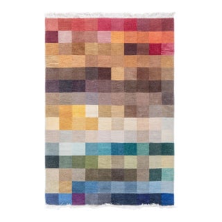 Modern Multi Color Pile Rug by Doris Leslie Blau For Sale