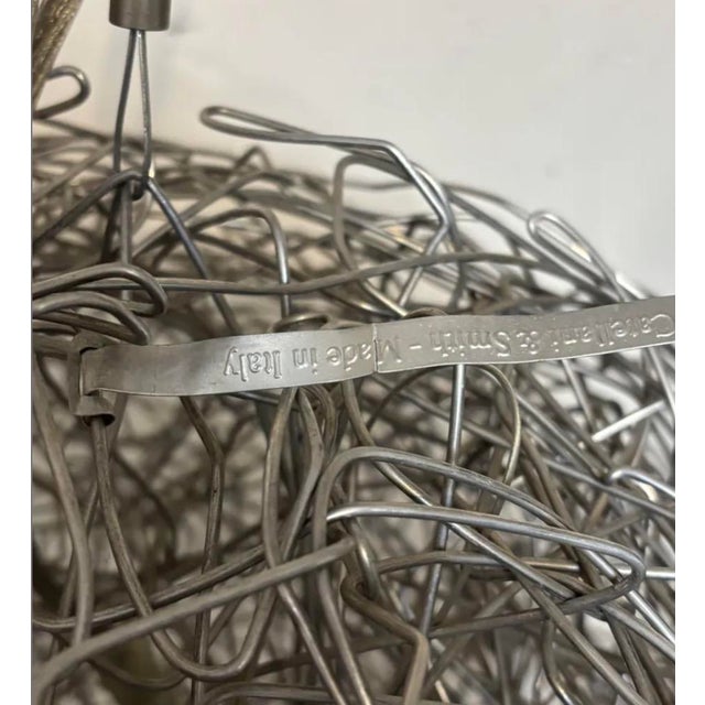 1990s Fil De Fer Suspension by Enzo Catellani for Catellani & Smith, 1990s For Sale - Image 5 of 7