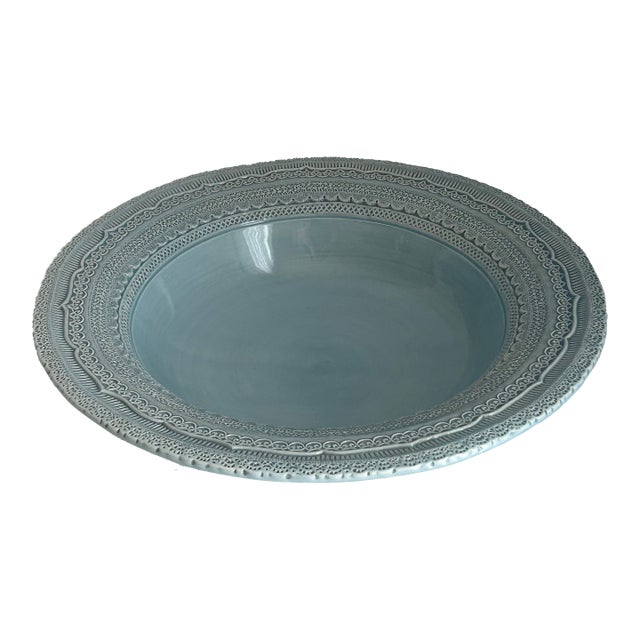 Arte Italica Large Bowl Merletto Style. For Sale