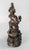 17th or 18th Century Chinese Sino-Tibetan Gilt Bronze Buddhist Makala Faced Deity Figure For Sale In New York - Image 6 of 18