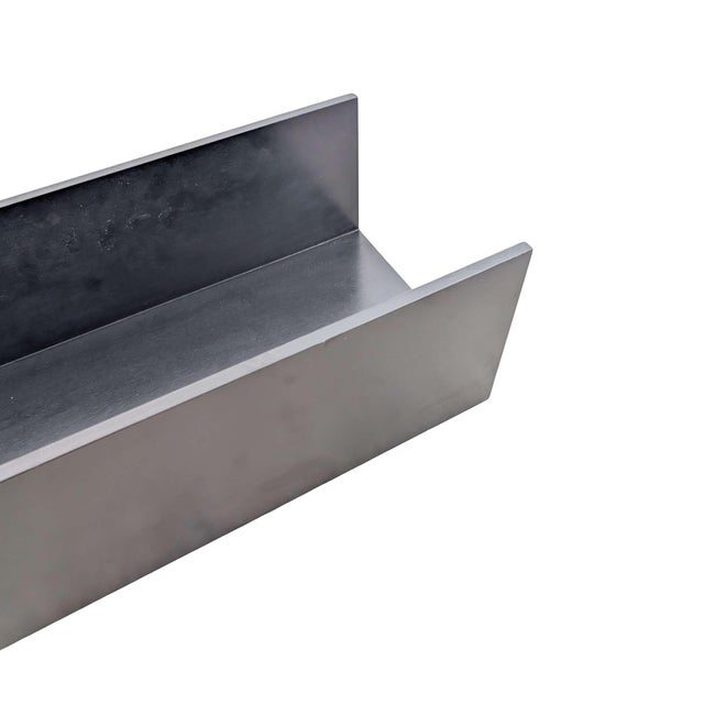Mid-Century Wall Shelf in Black from Wilhelm Renz For Sale - Image 6 of 8