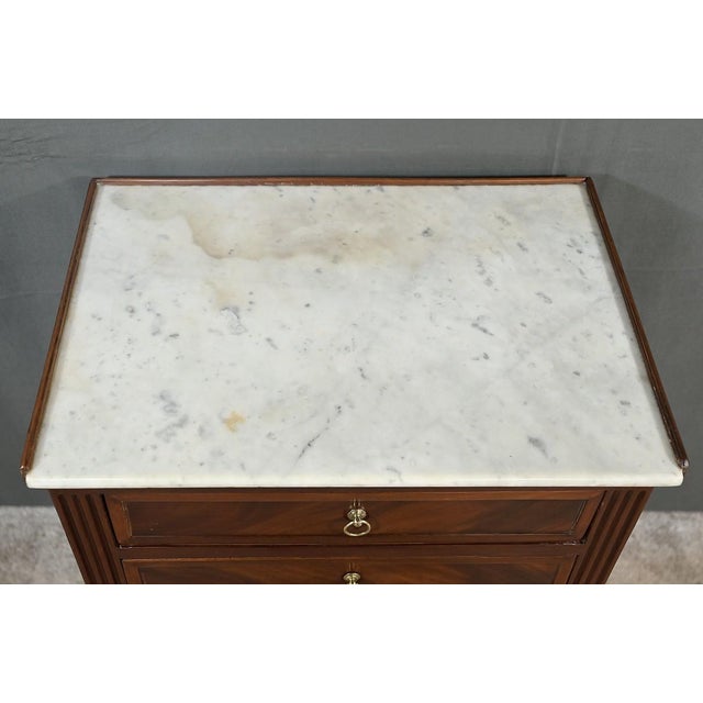 Small Louis XVI Mahogany Chiffonier For Sale - Image 4 of 17