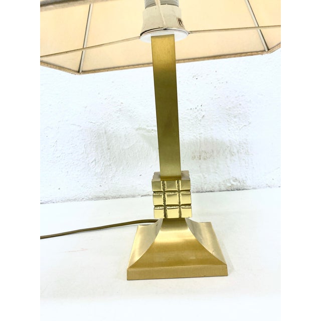 Beige Vintage Table Lamp from Kaiser Leuchten, 1970s For Sale - Image 8 of 11