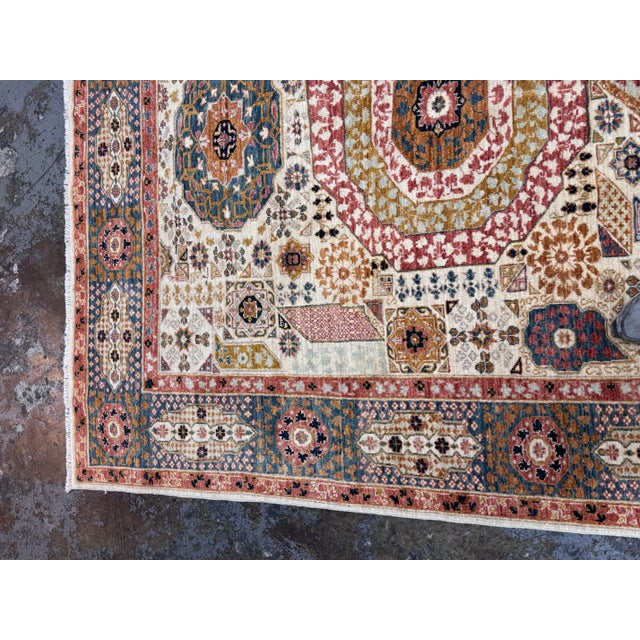 5ft 10in × 7ft 6in Gallery Ephesus Mamluk Area Rug For Sale - Image 12 of 12