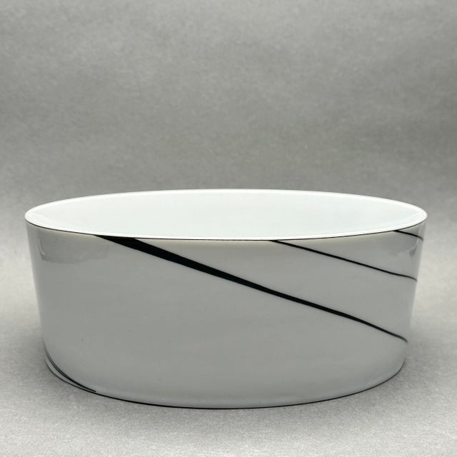 Modern Vintage Block Spal "White Pearl" Casserole Dish Jack Prince Modernist Serving Bowl, Jewels Collection For Sale - Image 3 of 8