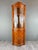 Corner marquetry display cabinet, circa 1900 An elegant corner display cabinet from the late 19th or early 20th century....