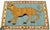 1990s Vintage Turkish Leopard Hunting Design Rug- 4′ × 6′ For Sale - Image 5 of 8