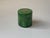 A small stylish Italian jar with gold leaf decor to its lid. It was hand-tooled in Italy during the 1940s. Measurements:...