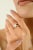 Channel Set Infinity Diamond & Sapphire Bypass Ring Size 6 For Sale In New York - Image 6 of 11