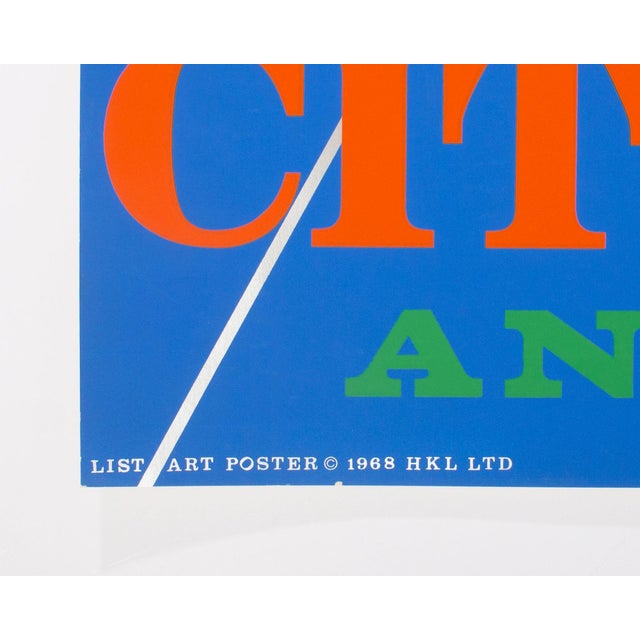 Robert Indiana 1968 “New York City Center” Serigraph Poster by Robert Indiana For Sale - Image 4 of 9