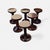 Studded Wooden Stools, 1970s, Set of 6 For Sale - Image 9 of 9